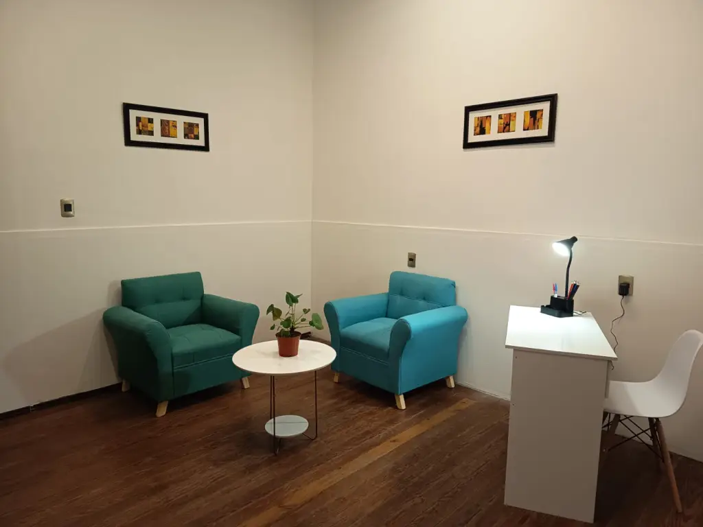 Vista panorámica del consultorio